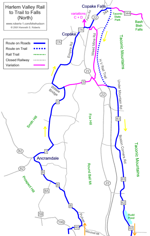North section of Map