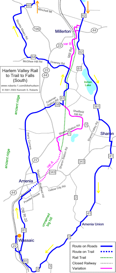 South section of Map