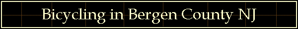 Bicycling in Bergen County NJ