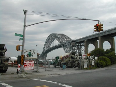 Bayonne Bridge from Staten Island, NY