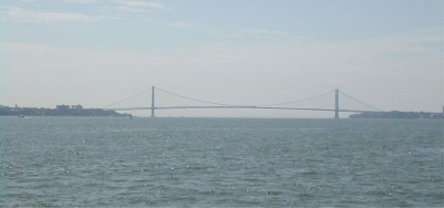 Verrazano Narrows Bridge from the Staten Island Ferry
