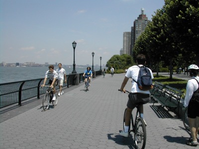 Manhattan -- West side Path