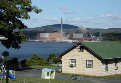 looking across to Indian Point